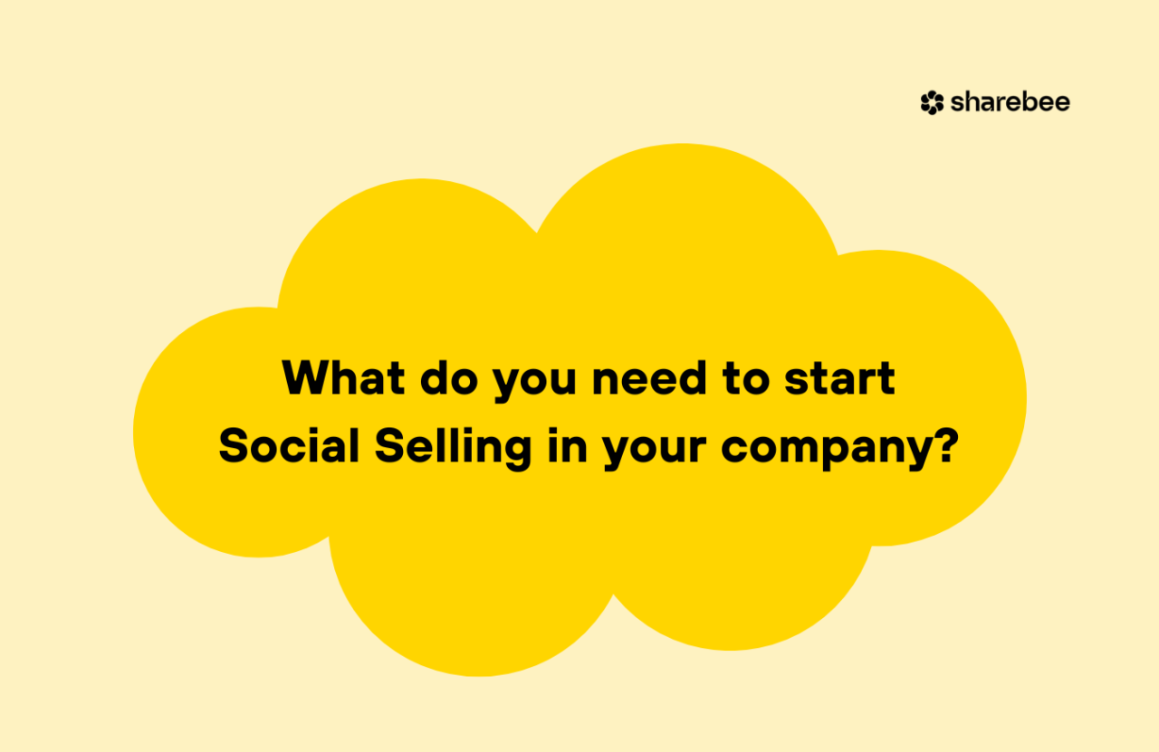 how to start social selling in your company